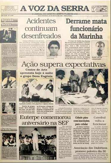 Primeira edição da transformação em diário do jornal.