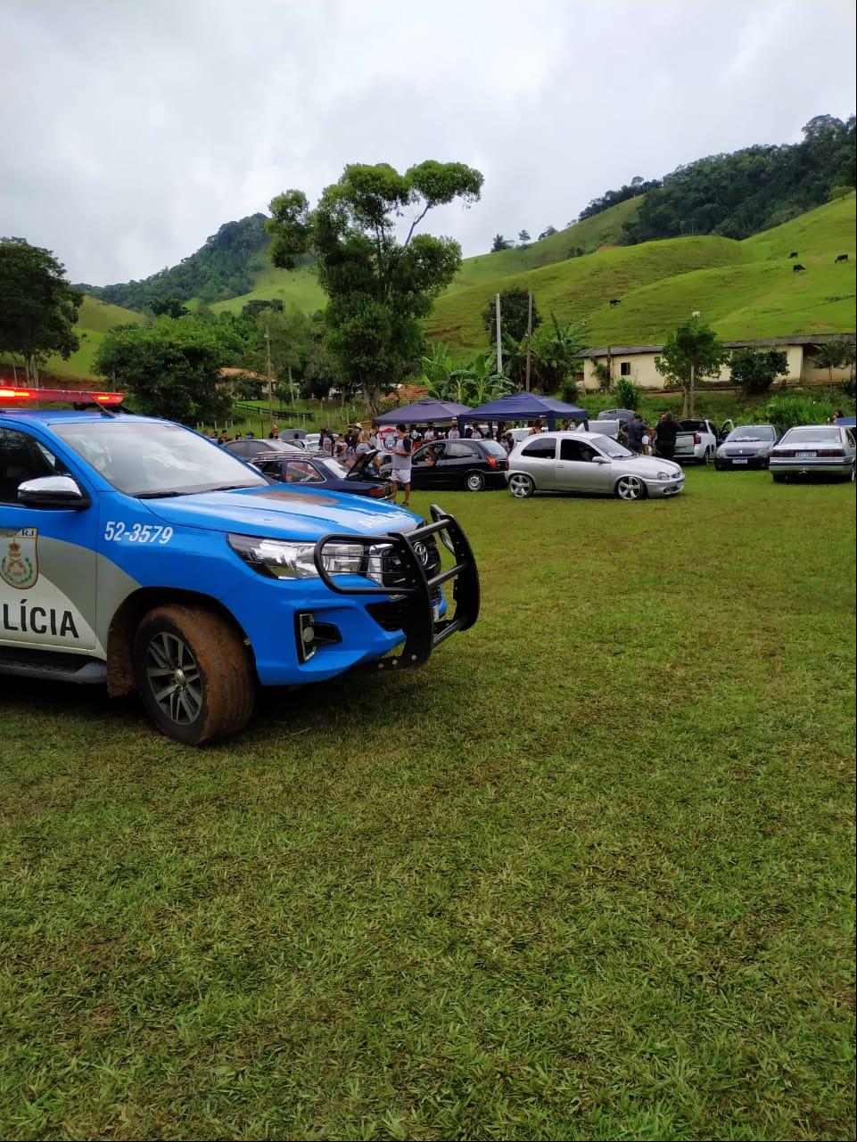 O evento automotivo (Foto: 11 BPM)
