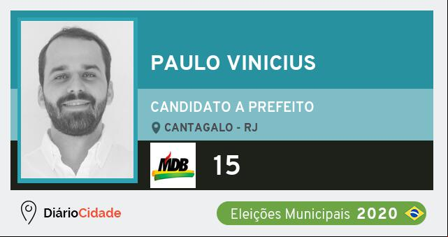 Paulo Vinicius recorre e mantém candidatura em Cantagalo